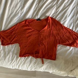 Front tied top🧡